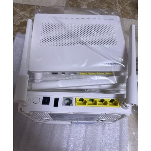 98% NEW 8PCS HG8546M Gpon WiFi Ont onu second hand 2POTS+4FE+1USB+WiFi modem with English without power