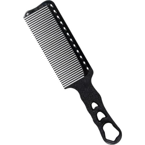 Professional 1 Pcs Resin Material Hair Clipper Comb For Men Haircut Barber Hair Cutting Comb Y0 Series Hairdressing Flat Combs
