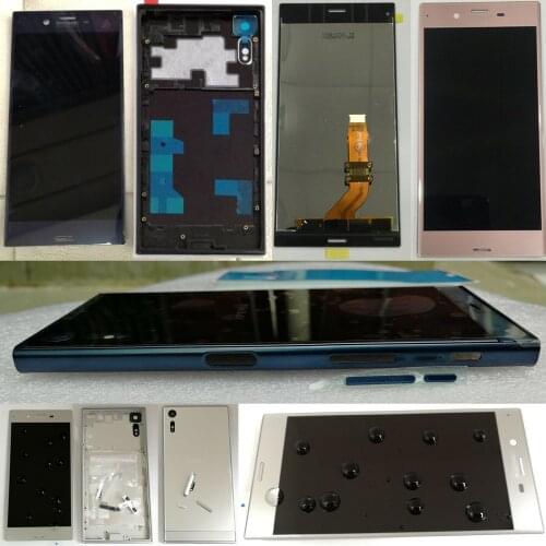 Shyueda IPS A+ With Frame + Button For Sony Xperia XZ F8331 F8332 5.2" 10 Tonches New LCD Display Touch Screen Digitizer