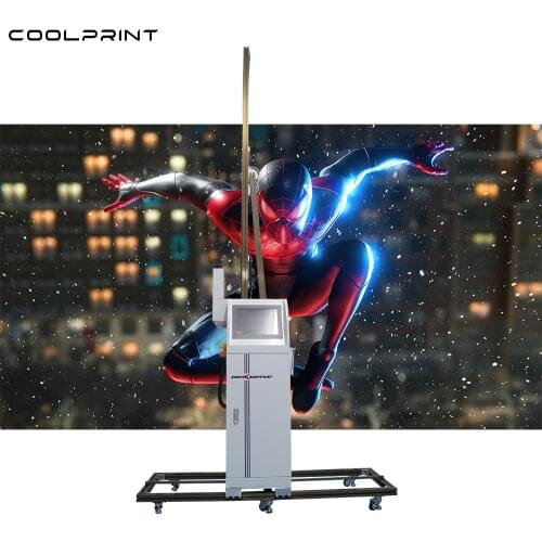 UV 3D wall printer large format printing Vertical printer
