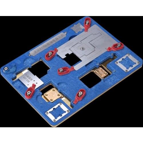 High Temperature PCB Holder Planting Tin Fixture for iPhone X Motherboard Jig Fixture Repair Tools