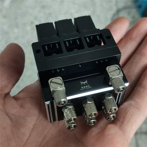 ​3CH Hydraulic Reversing Valve with Steering Gear for 1/14 TAMIYA Trailer Truck Tipper Loader RC Excavator RC Car Accessories