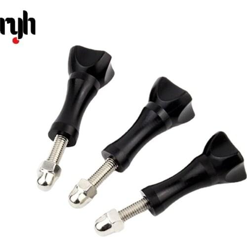 3pcs/lot Long Thumb Screws with Nut for GoPro Hero 8 7 6/5/4/3 for SJCAM for Xiaomi Yi osmo Action Camera for Go Pro Accessories