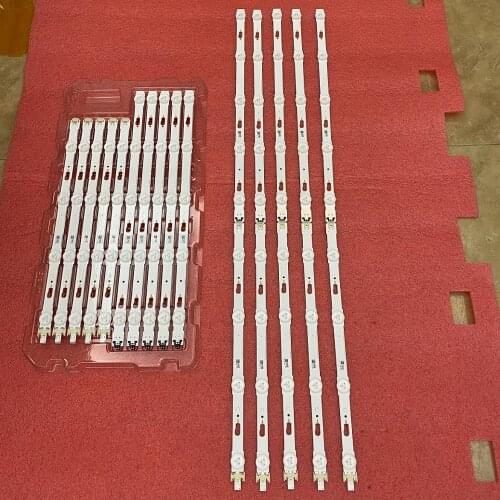 5set=50 PCS LED strip for Samsung UE40JU6100 UE40KU6000 UE40MU6100 V5DU-400DCB-R1 400DCA BN96-34791A 34792A LM41-00120S 00120R