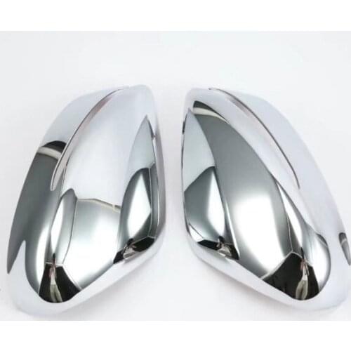 ABS Chrome Matte Water Cup Holder Gear Box Panel Cover Trim For Nissan Kicks 2016 2017 2018 Left-hand drive 2pcs