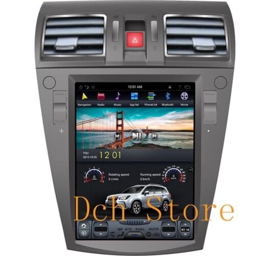 10.4 inch Tesla Style Android 9.0 Car DVD GPS Navigation Player for Subaru forester XV 2013-2017 PX6 CARLAY RADIO IPS STEREO
