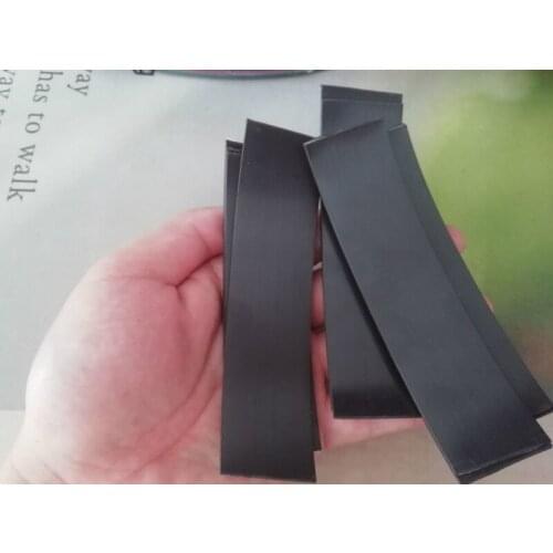 Flexible soft rubber Magnet With Adhesive magnetic sheet For DIY Homemade Fridge magnets Label Name Sticker 100*30*1.5mm