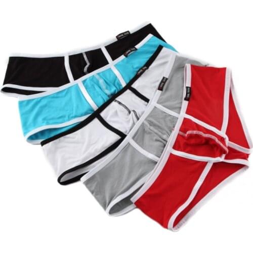 Will WJ mens youth style low modal thin elastic narrow side boxer underwear Metrosexual