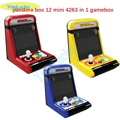 New Arcade Stick mini 7 inch with pandora box 4263 game show retro video game consoles SUPRETRO MINI to TV
