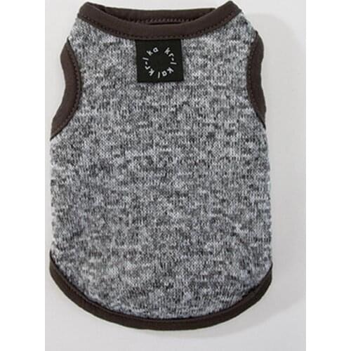 Pet Clothing Fashion Small Dog Vest Clothing Casual Puppy Knitwear Close-fitting for Daily Wear