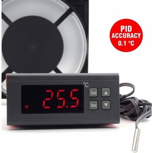 Accuracy 0.1 degree PID Adjustment control thermostat for incubatort temperature controller