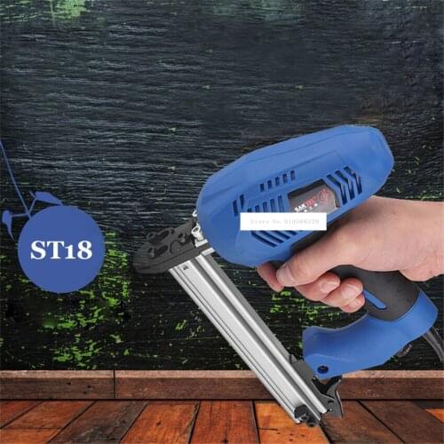 New Electric ST18 Steel Nail Gun Woodworking Tools Dual-use Steel Nail Gun Automatic Screwdriver Cement Gun 1800W 220-240v 50HZ
