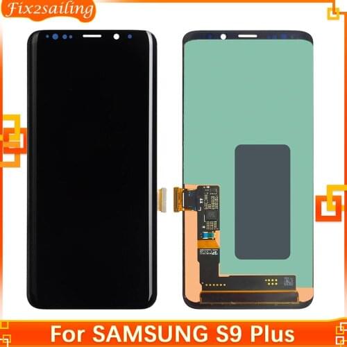 AAA+++SUPER AMOLED Replacement for SAMSUNG Galaxy S9 plus LCD Touch Screen Digitizer no Frame S9 Plus LCD G960 G965