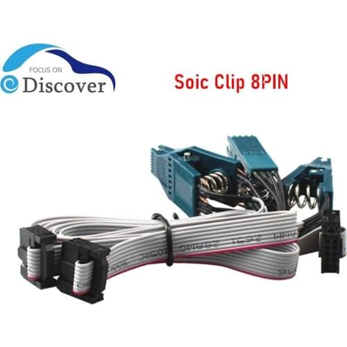 Soic Clip 8pin Cable NO.42 EEPROM DIP-8CON NO.43 EEPROM SOIC-14CON NO.44 EEPROM SOIC-8CON for Jan Version Tacho Pro NEW arrival