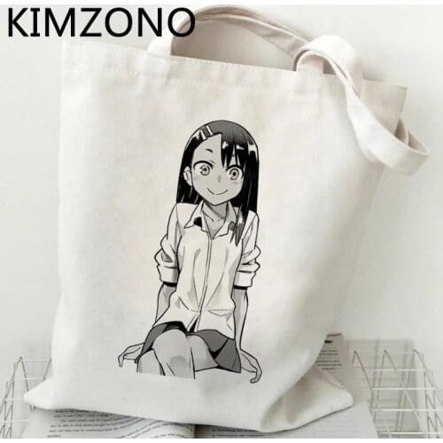 Nagatoro shopping bag bolso eco grocery shopper bag boodschappentas bolsas ecologicas shoping sac tissu