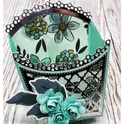 YPP CRAFT Elegant French Fry Box Metal Cutting Dies Stencils for DIY Scrapbooking/photo album Decorative Embossing DIY Paper Car