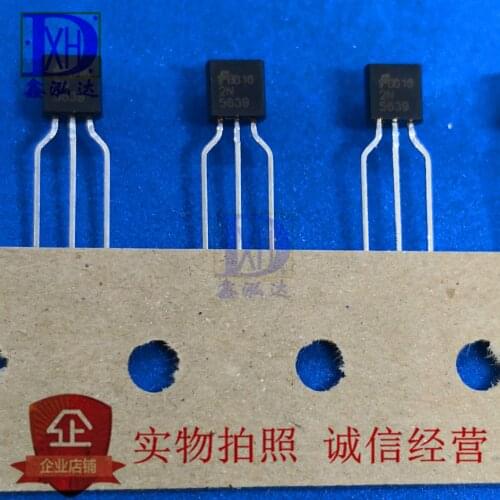 10Pcs/Lot 2N5639 New+Original TRIODE TO-92 STOCK