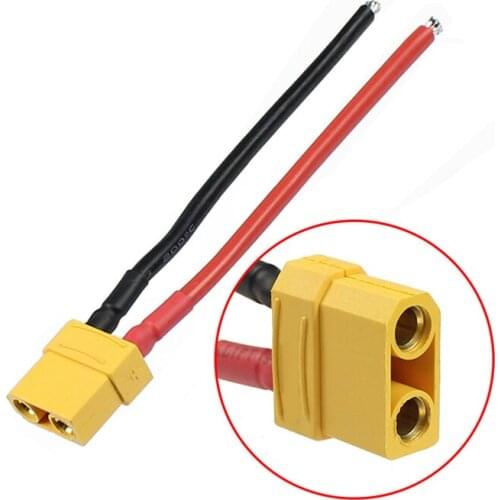 100PCS RC Battery Cable T90 Head Welding Wire 10CM Male Female Connector Plug Cable for RC Racing Drone Accessories