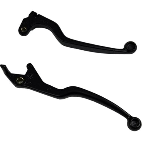 2Pcs Front Handlebar Brake + Clutch Lever For Suzuki GN GS 125