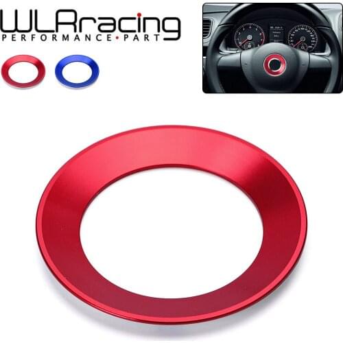 Car Styling New 3D Steering Wheel Aluminium Alloy Sticker Case Fit For Most Volkswagen Jetta Passat Golf Tiguan Teramont Arteon