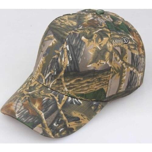 Outdoor Sunscreen Quick-Drying Cap Jungle Leaves Camouflage Anti-Terrorism Sniper Cap Men And Women Camouflage Baseball Cap