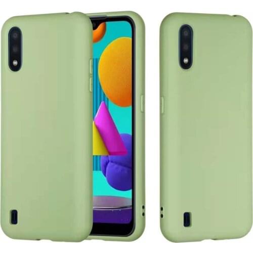 Candy Frosted Case For Samsung Galaxy M01 M02S M10 M20 A01 Core A02S A10 A10S A20 A20E Shockproof Soft Silicone Protection Cases
