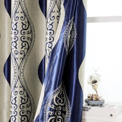 Eco-Friendly Elegant Grommet Thermal Insulated Curtain Polyester Perforated Curtain Perforated for Kitchen