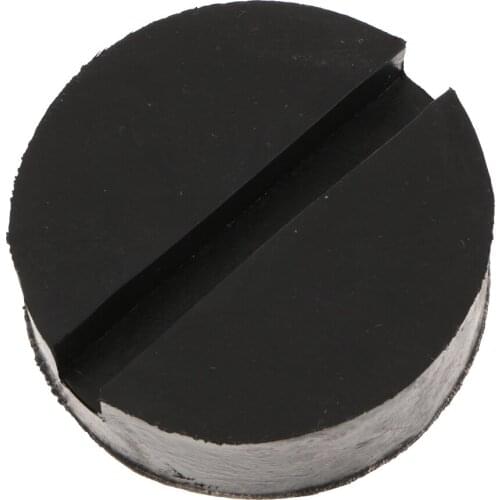Extra Large Slotted Rubber Jack Pad Frame Rail Floor Jack Pad Adapter