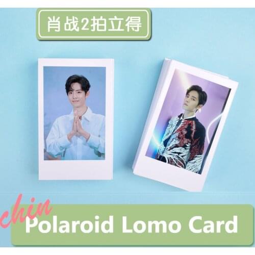The Untamed Chen Qingling Wei Wuxian Xiao Zhan Polaroid Lomo Card Photo Album Printed Wallet Photo Postcard Chinese Star Around