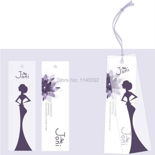 Custom top grade clothing hang tag/swing tag/garment printed labels/dress tags/labels logo brand name printing 1000 pcs a lot