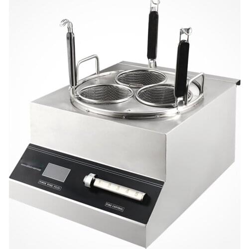Commercial Noodle Cooker Stainless Steel Table Type Noodle Cooking Furnace 5000W Commercial Noodle Cooking Machine SMK-TSZML01