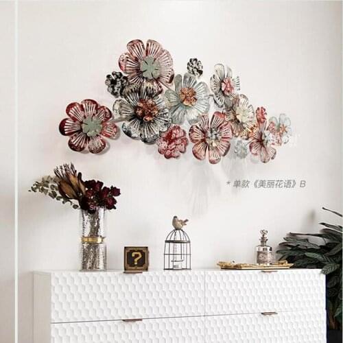 Creative Three-dimensional Wrought Iron Wall Decorations Living Room Wall Decorations