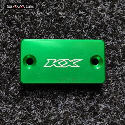 CNC Motorcycle Rear Brake Reservoir Cover Fluid Cap For KAWASAKI KX 125 250 KDX 200 R 250 220R KLX 650 250R 300R 250 S 230 150L