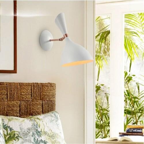 LOFT Ameican Style Wall Lamp Iron Retro Creative Mechanical arm Lighting For Bedroom Living Room Home Restaurant E14 bulb