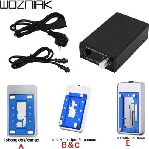 MIJING CH5 Mainboard Layered Fixture Platform For Iphone X -12pro CPU NAND HDD Glue Removal Constant Temperature Heating Table