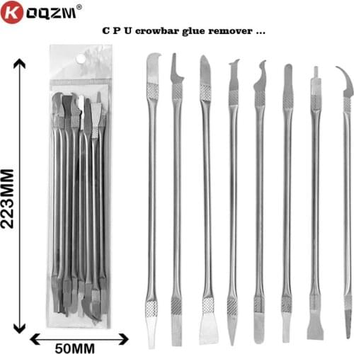 8pcs/set IC Chip Repair And Removal Tool Kits For Mobile Phone Tablet Notebook LCD Chip CPU Separation And Glue Removal Knife