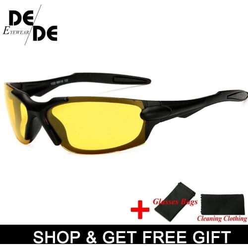 New Night Vision Glasses Driver Driving Night Vision glasses Driving Yellow Lens Classic Anti Glare Vision Driver Safety 2019