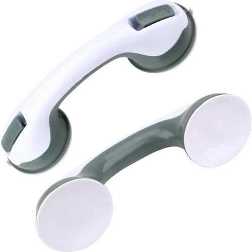 Bathroom Shower Safety Handrails Strong Sucker Hand Grip Bar Handle Suction Cup Grab For Elder Children Bathroom Accessories