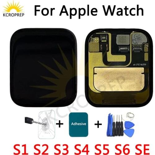LCD Display For Apple Watch Series 1 2 3 4 5 6 SE Touch Screen Digitizer Assembly Replacement For iWatch S2 S3 GPS LTE 42 38mm l