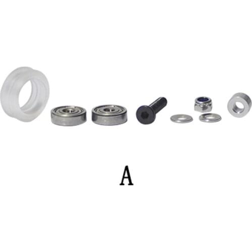 3D Printer Pulley V 625ZZ Send Mobile Wheel Openbuilds 2020 Aluminum Profile Sheave Outer Diameter 23.89mm