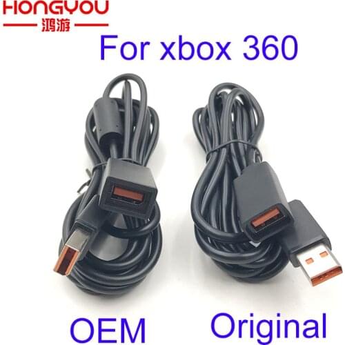 Power Supply Charger Extension Cable Charging Line for Xbox 360 Slim Kinect Sensor Extended Cord
