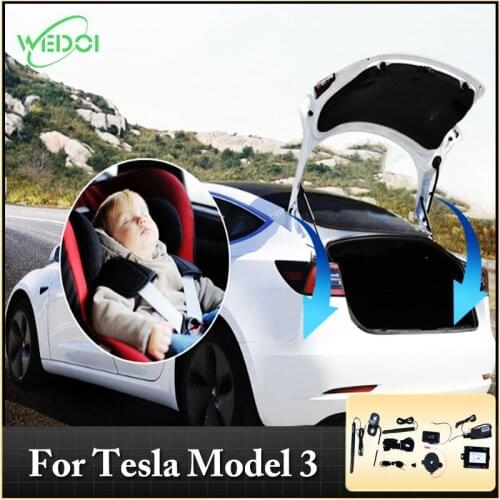 WEDOI Car Electric Tail Gate Lift Kick Sensor For Tesla Model 3/S/X Intelligent Control Automatic trunk Lifting Car Accessories