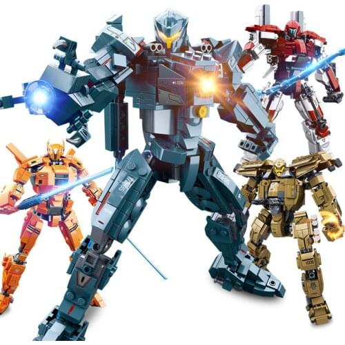 Pacific Rim Mecha 2 Gipsy Avenger Hero protector Saber Athena Bracer Phoenix Action Figure Speelgoed Monteren Kinderen Bricks