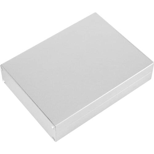 Circuit Board Case Aluminum Enclosure Split Circuit Board Heat Dissipation Shielded Electricity Box 33x114x150mm