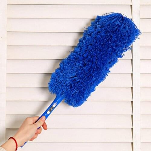 Anti Static Natural Fall Ostrich Fur Feather Duster Brush Wood Handle Household Cleaning Car Fan Furniture Dust Cleaner 5Z-CF166