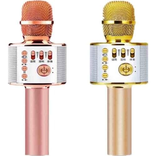 K38 Wireless Bluetooth Karaoke Microphone Handheld KTV Home Mic Speaker Player Professional Microphones