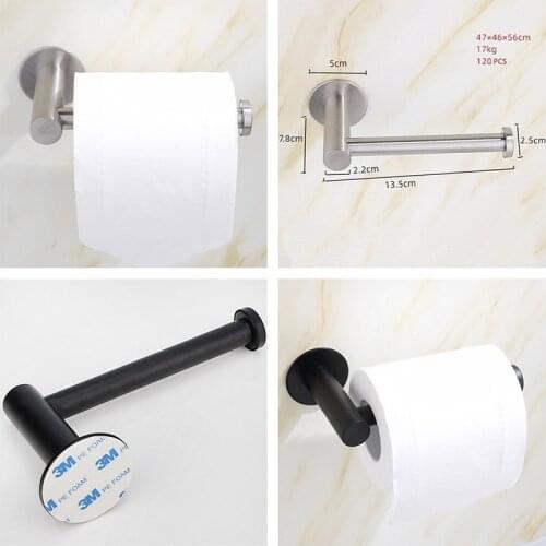 Toilet Paper Holder Stainless Steel Wall Mount Brushed