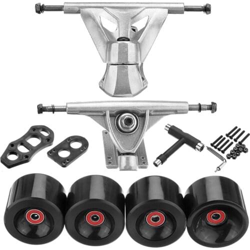 DIY CX7 Land Surfboard Bracket Skateboard Big Fishboard Bridge Skateboard Bearings Steering Axle Skate Board Accessories