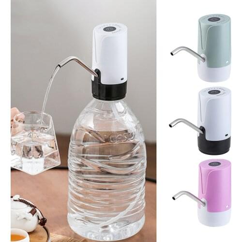Electric Water Bottle Pump USB Charging Water Dispenser Drinking Water Pump Silent Design Fits For 2.5/5L/18.9L Water Bottles