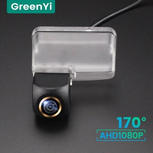 GreenYi 1080P HD 170° Car Rear View Camera For Citroen C4L 2013 2014 Night Vision Reverse Reversing 4 pin Vehicle Parking AHD